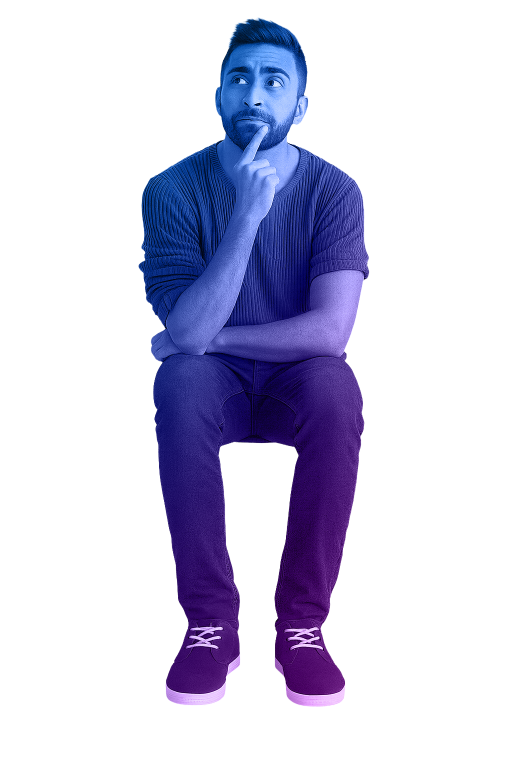 Illustration representing breathing difficulty related to lung health conditions